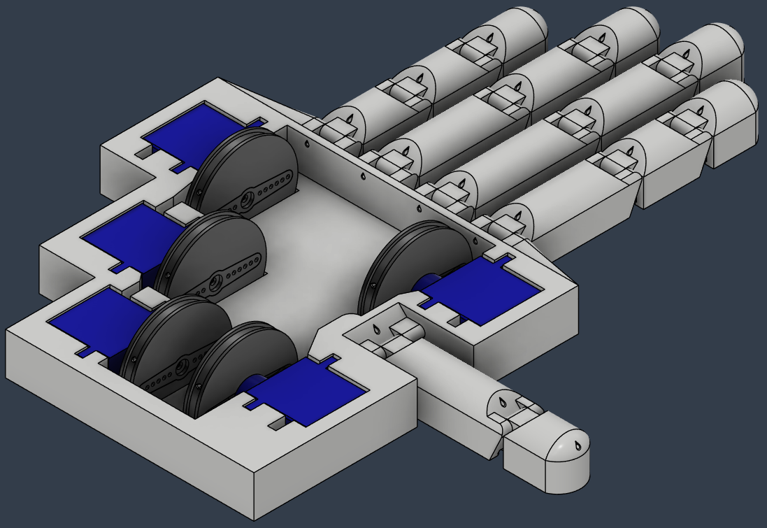 Home View of Robotic Hand